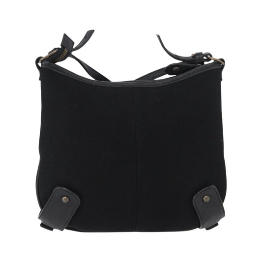 Burberry Blue Label Canvas, Black, Canvas, Shoulder Bag