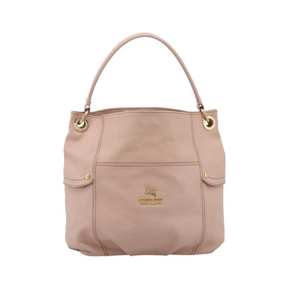 Burberry Blue Label Leather, Pink, Leather, Shoulder Bag