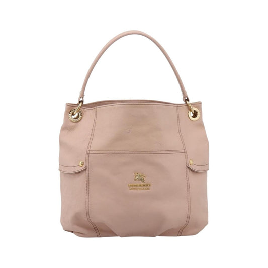 Burberry Blue Label Leather, Pink, Leather, Shoulder Bag