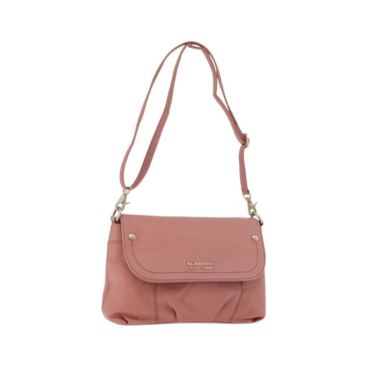 Burberry Blue Label Nylon, Pink, Leather, Shoulder Bag
