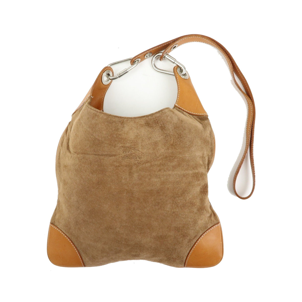 Burberry Blue Label Suede, Brown, Suede, Shoulder Bag