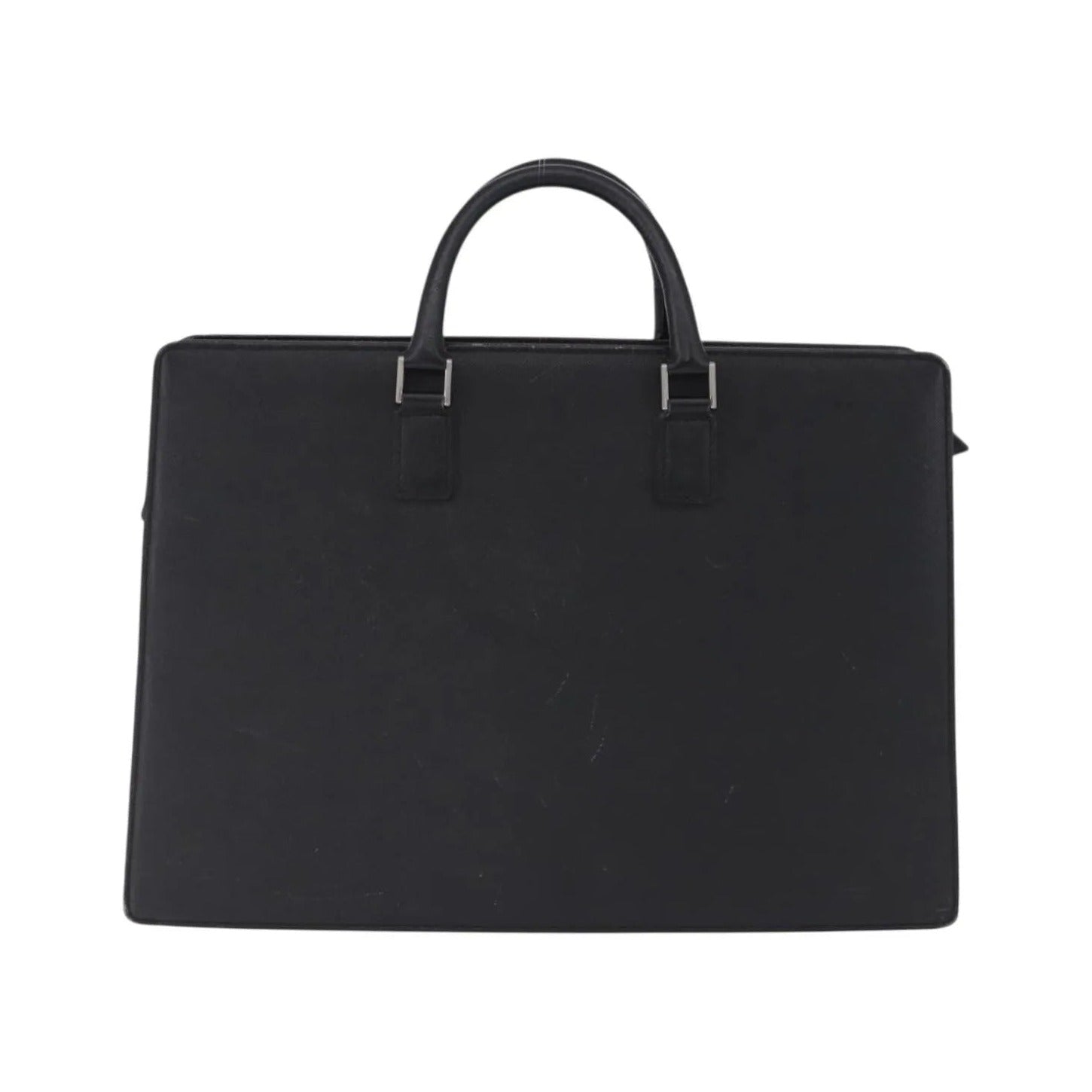 Burberry BUSINESS BLACK LEATHER, Black, Leather, Briefcase
