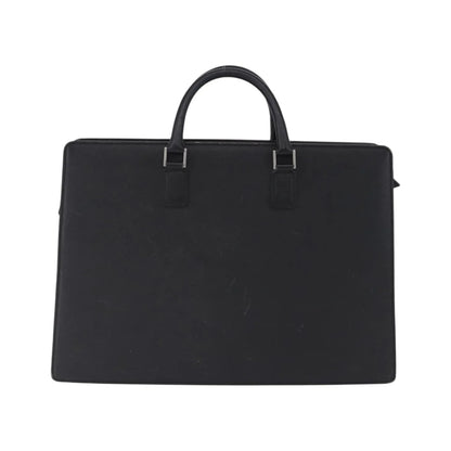 Burberry BUSINESS BLACK LEATHER, Black, Leather, Briefcase