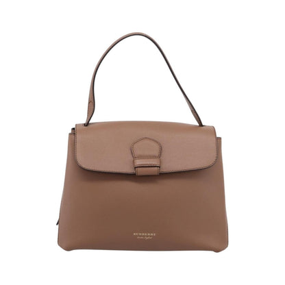 Burberry Camberley Top Handle Leather, Brown, Leather, Shoulder Bag