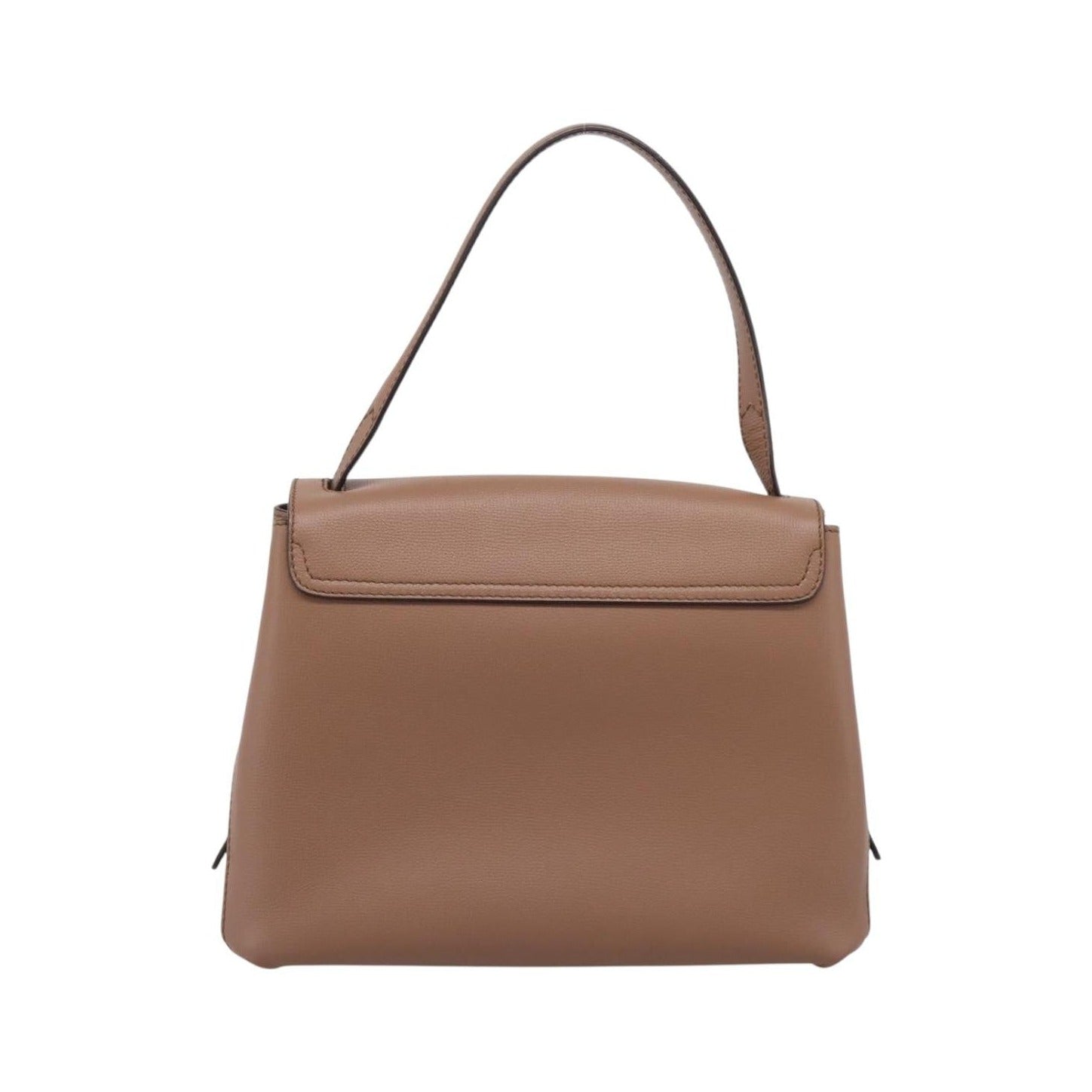 Burberry Camberley Top Handle Leather, Brown, Leather, Shoulder Bag