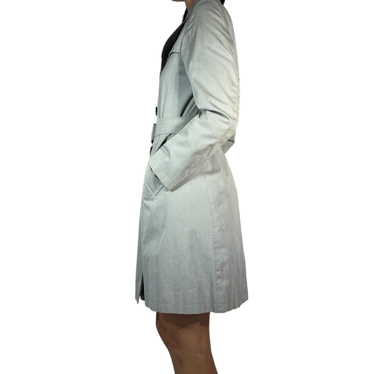 Burberry Double Breasted Trench Coat - Brandsamsara