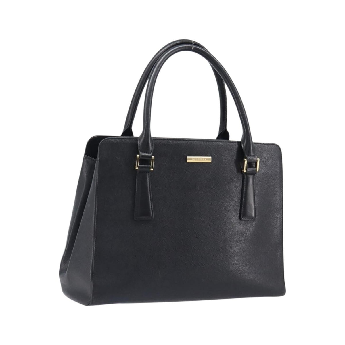 Burberry Handbag Leather, Black, Leather, Handbag
