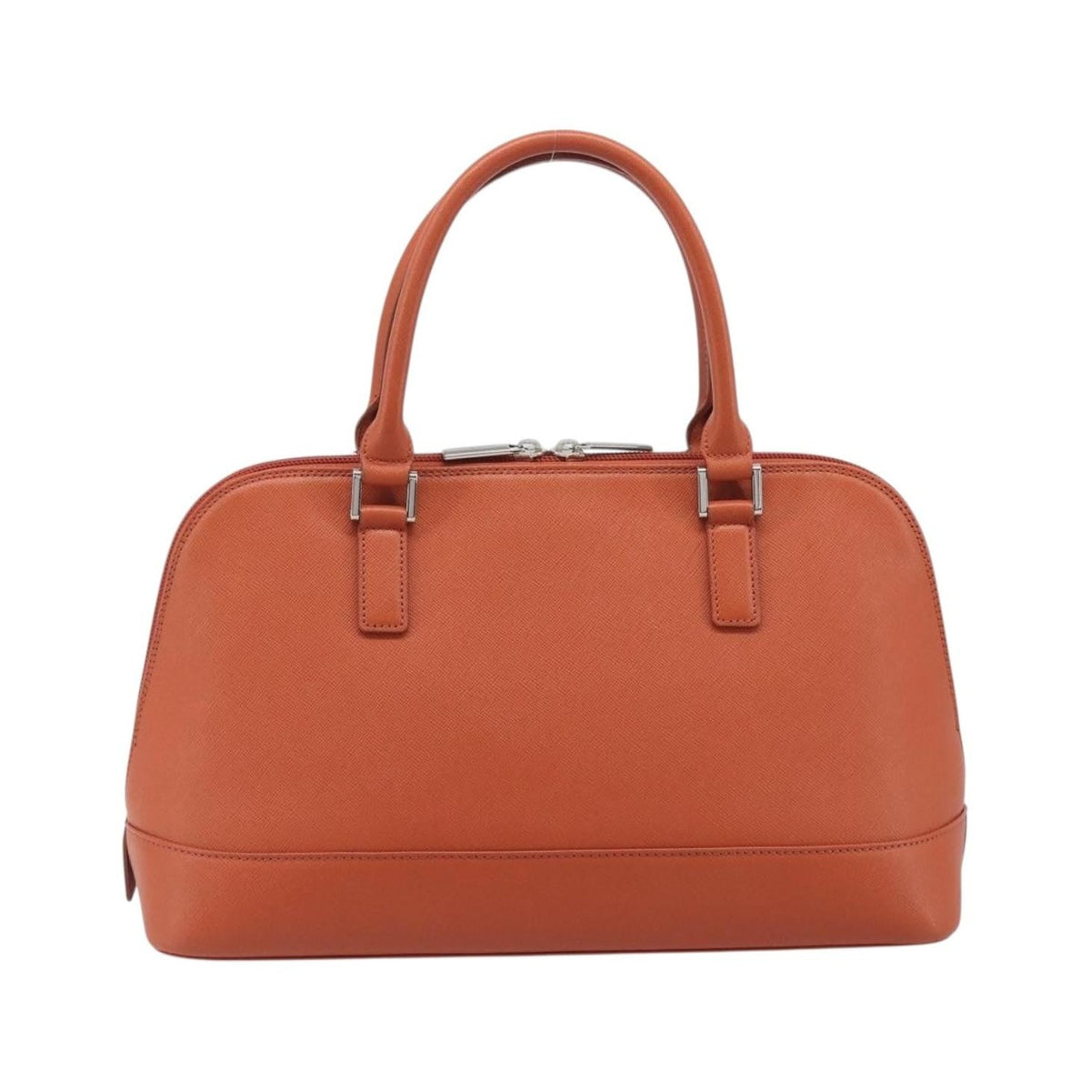 Burberry Handbag Leather, Orange, Leather, Handbag