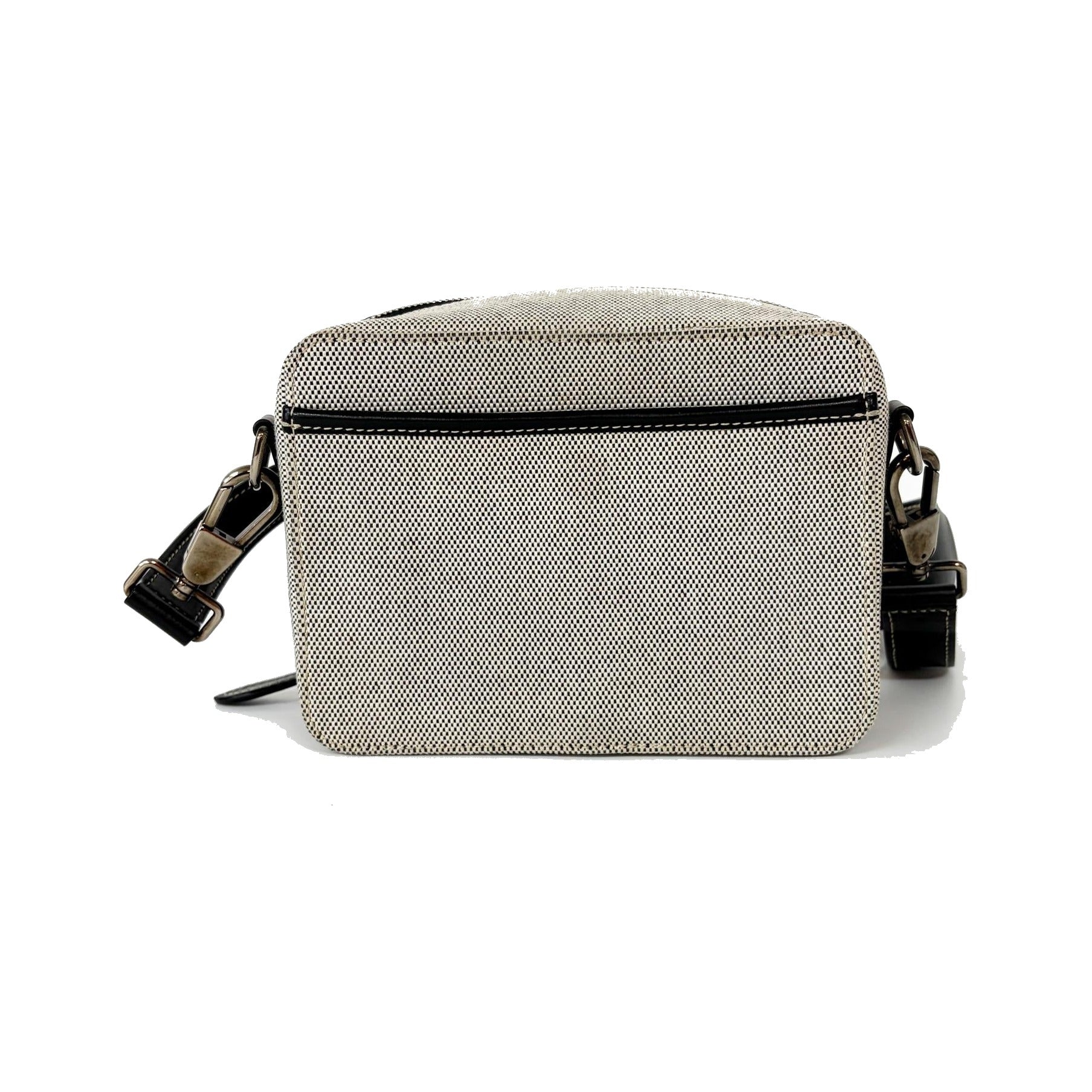 Burberry Horseferry Bum Printed Canvas, Black, Canvas, Crossbody Bag