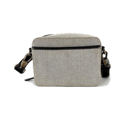 Burberry Horseferry Bum Printed Canvas, Black, Canvas, Crossbody Bag