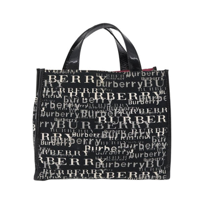Burberry Logo Trench Nylon, Black, Canvas, Tote Bag