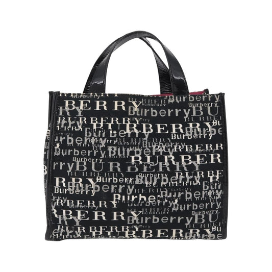 Burberry Logo Trench Nylon, Black, Canvas, Tote Bag