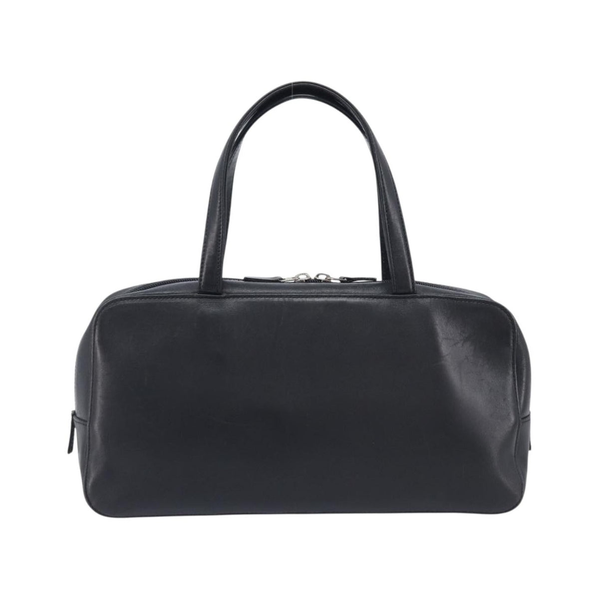 Burberry Nova Check Leather and Nylon, Black, Leather, Handbag