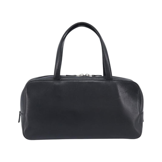 Burberry Nova Check Leather and Nylon, Black, Leather, Handbag
