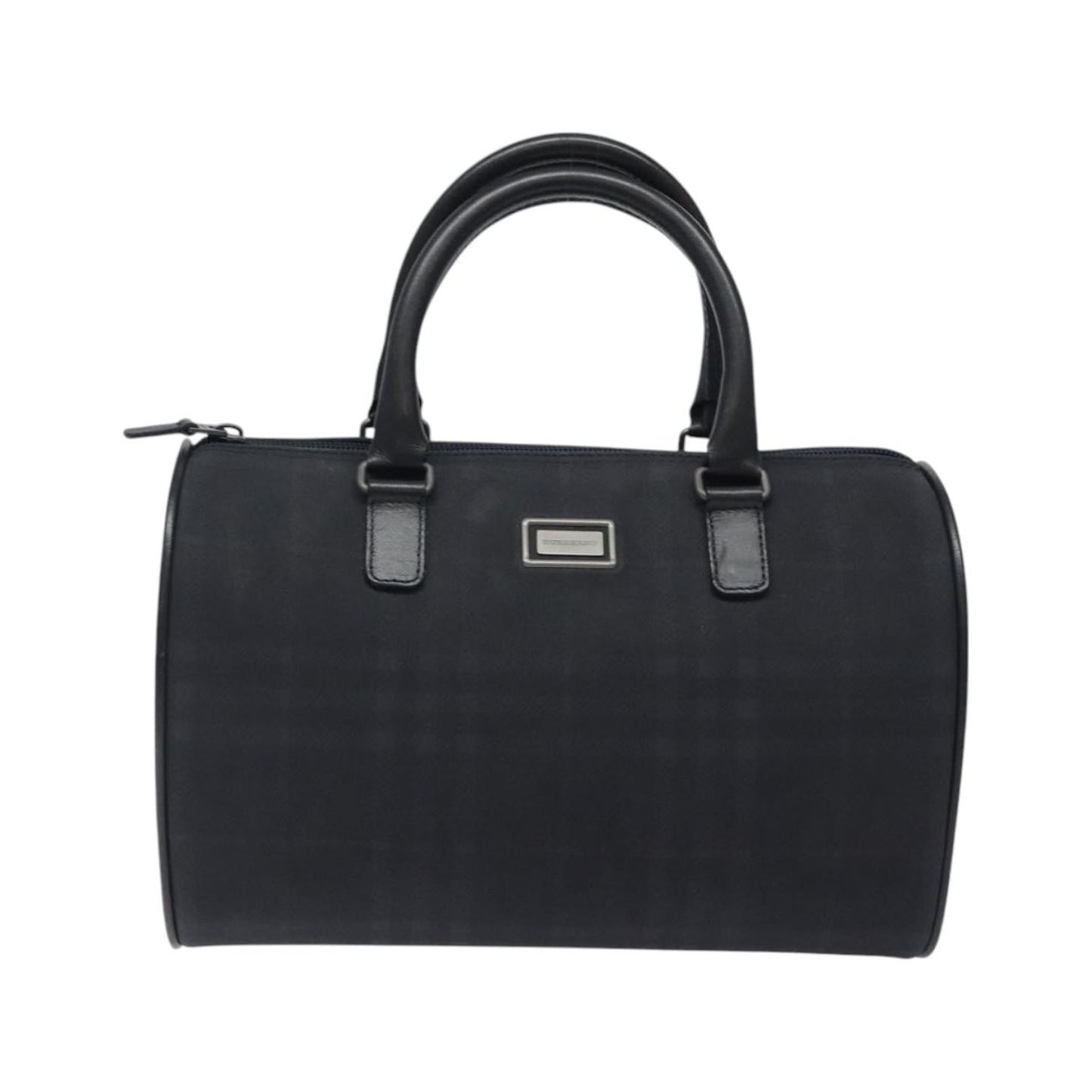 Burberry Nova Check Nova Check Canvas, Navy, Canvas, Handbag