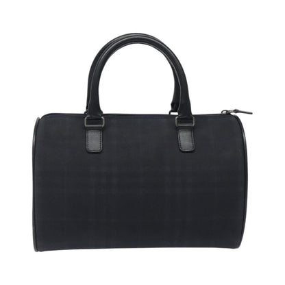 Burberry Nova Check Nova Check Canvas, Navy, Canvas, Handbag