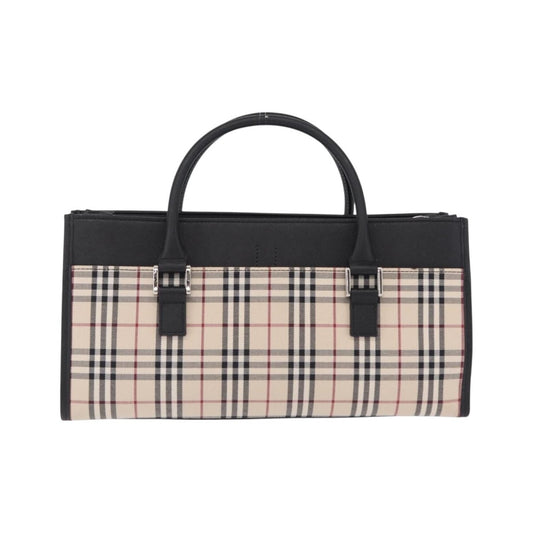 Burberry Nova Check Nova Check Canvas, Beige, Canvas, Handbag
