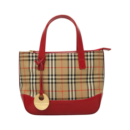 Burberry Nova Check Nova Check Canvas and leather, Beige, Canvas, Handbag