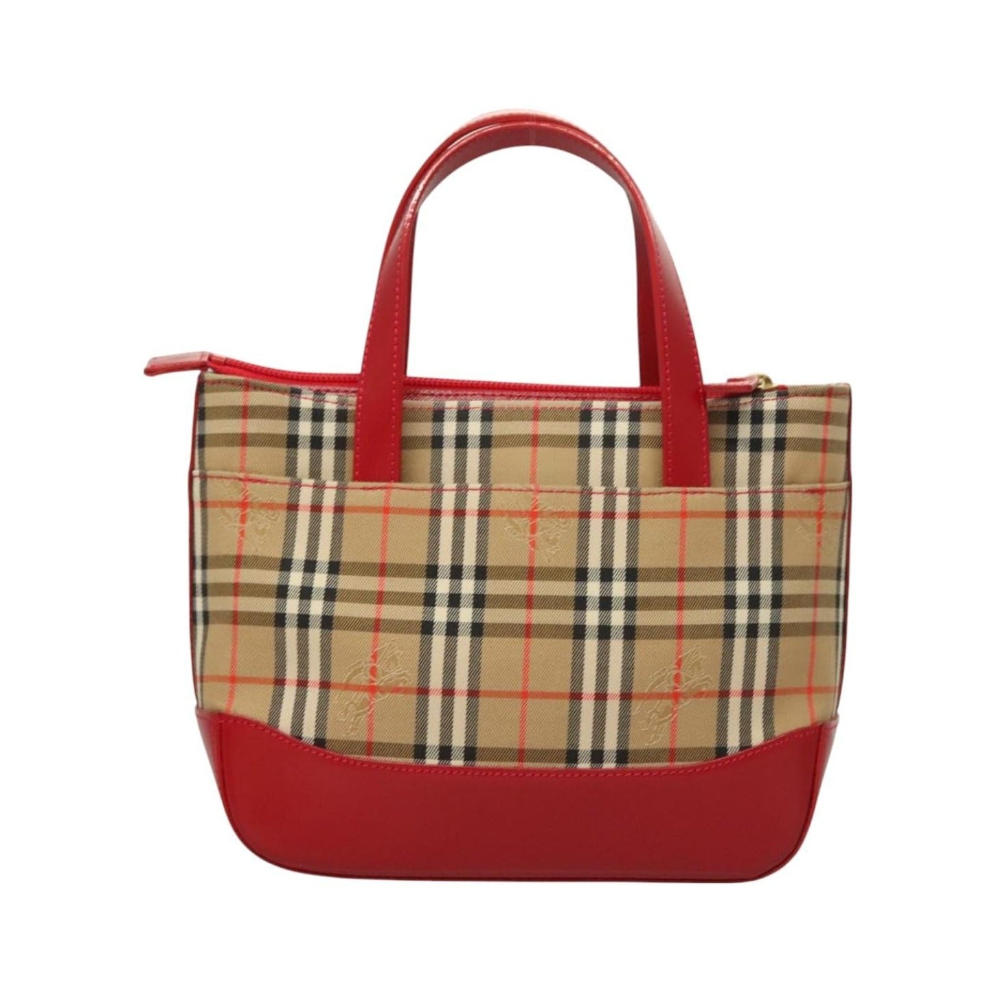 Burberry Nova Check Nova Check Canvas and leather, Beige, Canvas, Handbag