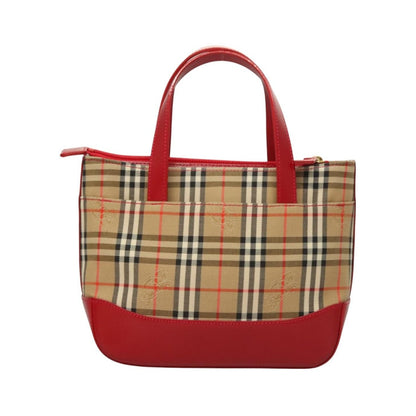 Burberry Nova Check Nova Check Canvas and leather, Beige, Canvas, Handbag
