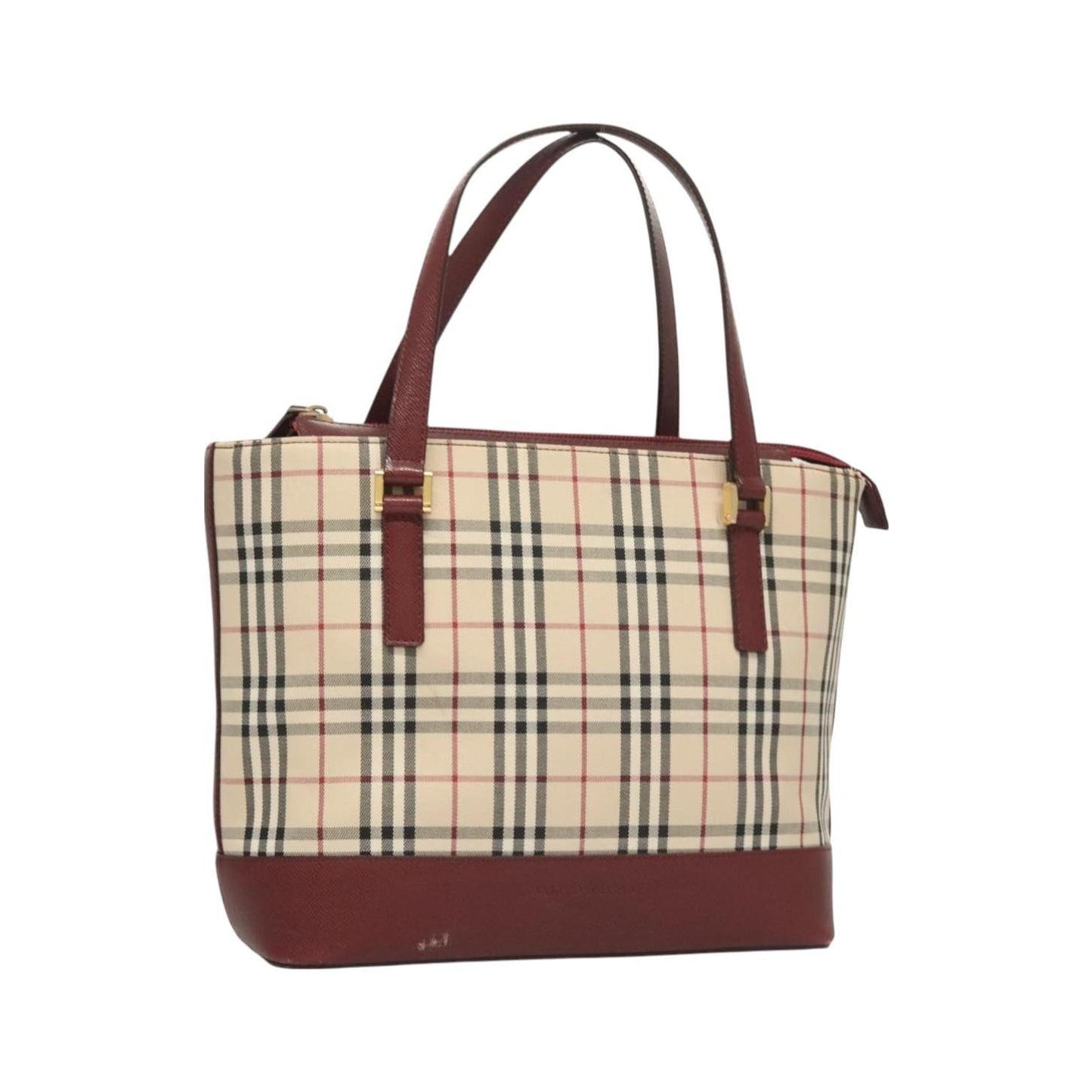 Burberry Nova Check Nova Check Canvas and leather, Beige, Canvas, Handbag