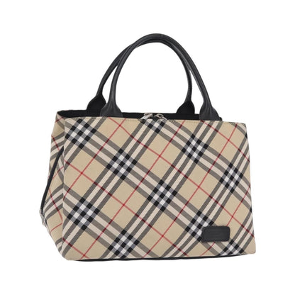 Burberry Nova Check Nylon, Beige, Nylon, Handbag