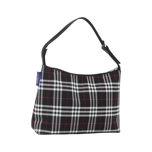 Burberry Nova Check Nylon, Black, Nylon, Handbag