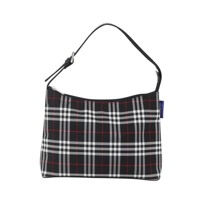 Burberry Nova Check Nylon, Black, Nylon, Handbag