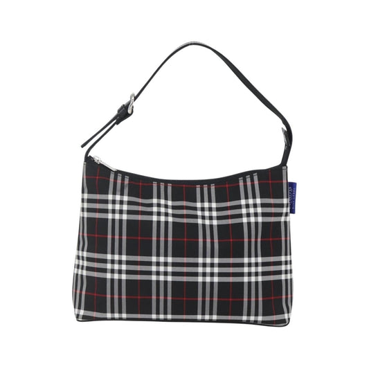 Burberry Nova Check Nylon, Black, Nylon, Handbag