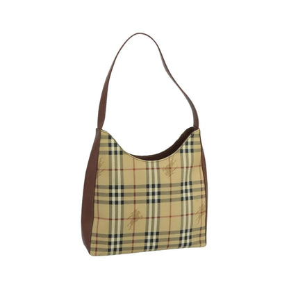 Burberry Nova Check Shoulder Bag Canvas, Beige, Canvas, Shoulder Bag