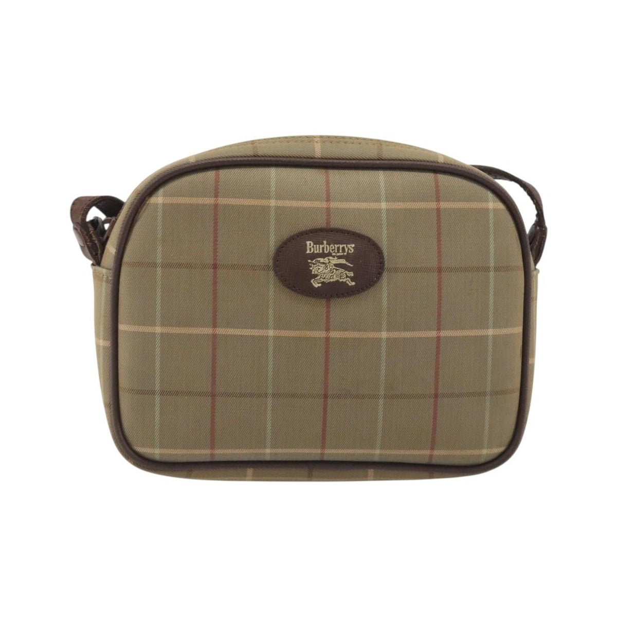 Burberry Nova Check Shoulder Bag Canvas, Beige, Canvas, Shoulder Bag