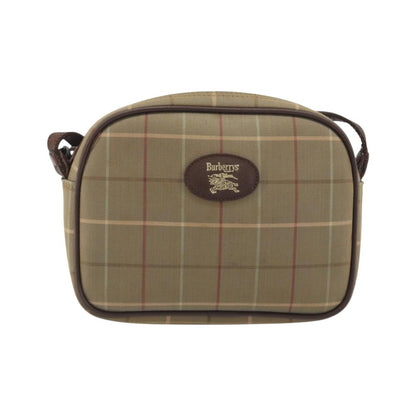 Burberry Nova Check Shoulder Bag Canvas, Beige, Canvas, Shoulder Bag