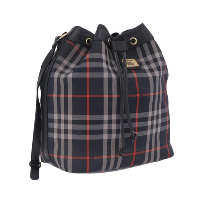 Burberry Nova Check Shoulder Bag Canvas, Black, Canvas, Shoulder Bag