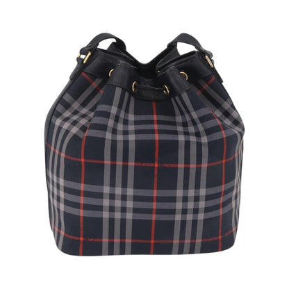 Burberry Nova Check Shoulder Bag Canvas, Black, Canvas, Shoulder Bag
