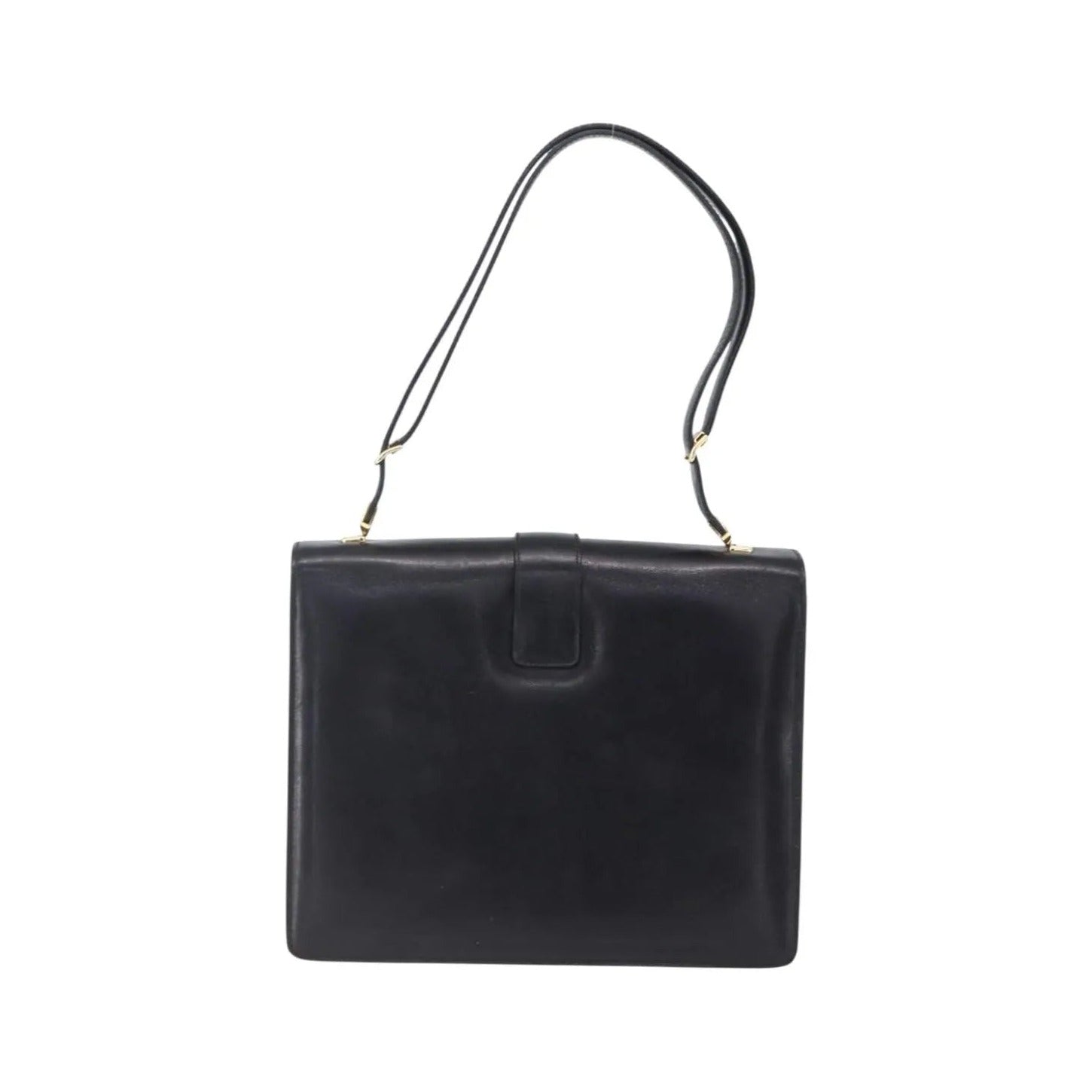 Burberry Nova Check Shoulder Bag Leather, Black, Leather, Shoulder Bag