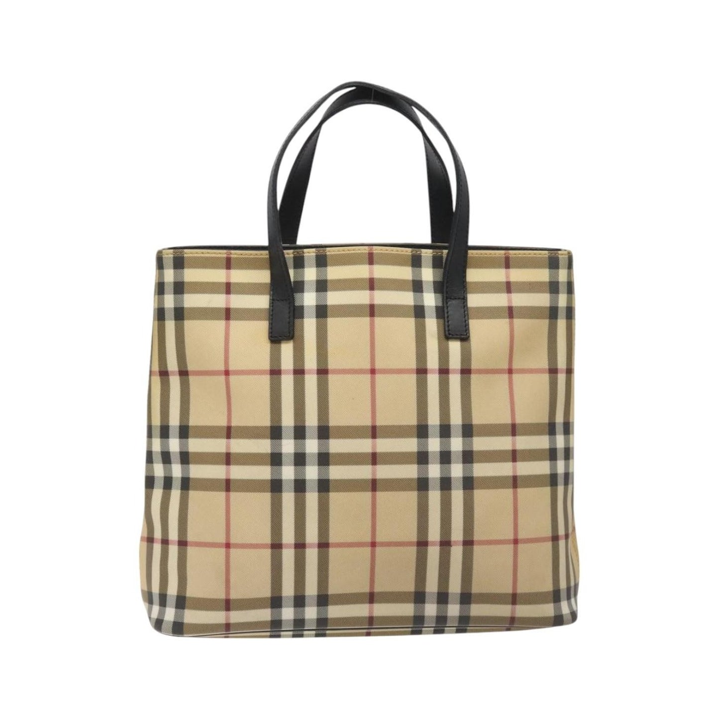Burberry Nova Check Tote canvas check pattern, Beige, Canvas, Tote Bag