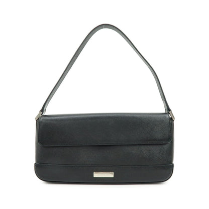 Burberry Shoulder Bag Leather, Black, Leather, Shoulder Bag