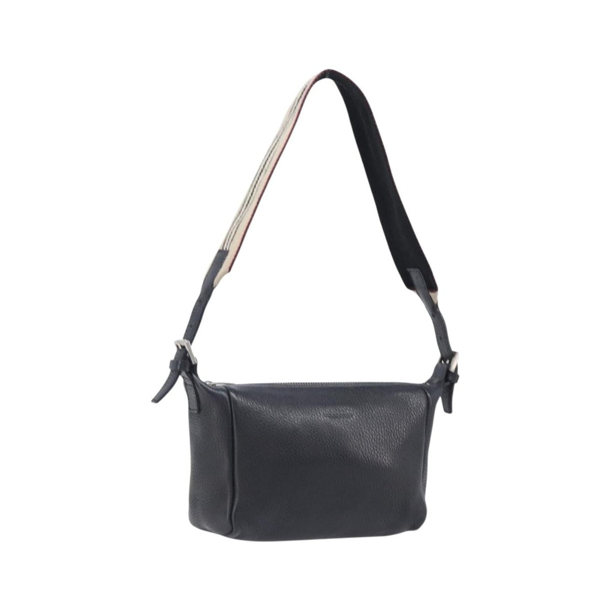Burberry Shoulder Leather, Black, Leather, Shoulder Bag