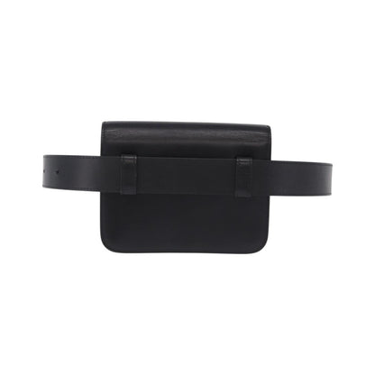 Burberry TB Belt Leather, Black, Leather, Clutch