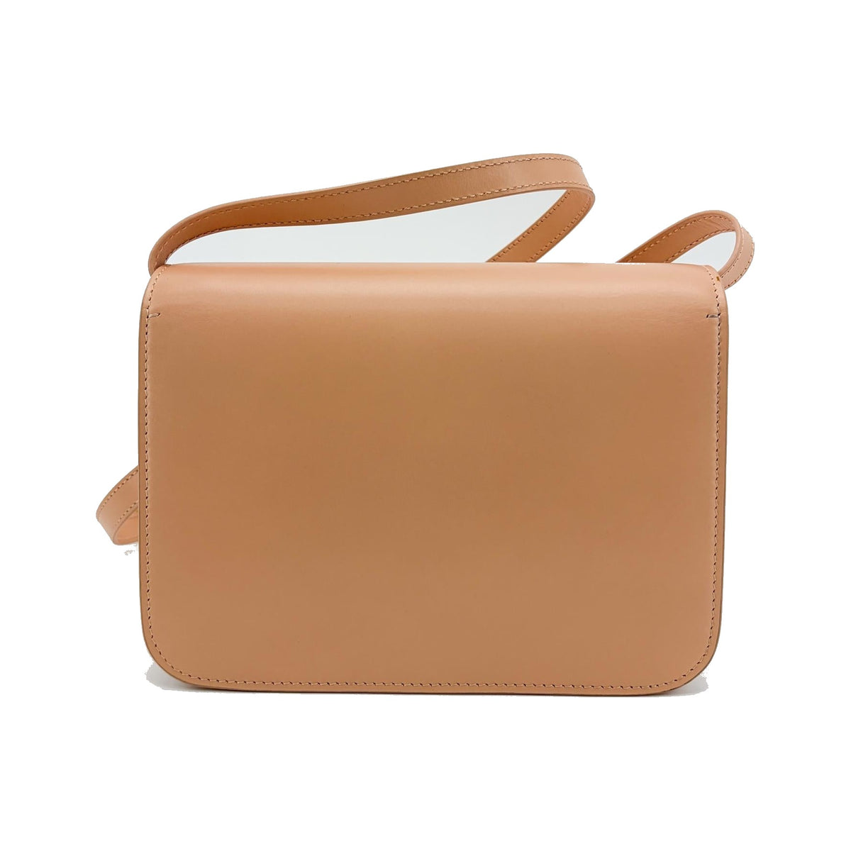 Burberry TB Shoulder Bag Leather, Beige, Leather, Shoulder Bag