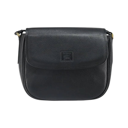 Burberry Vintage Leather, Black, Leather, Shoulder Bag