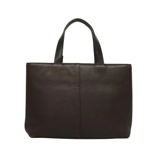 Burberry Vintage Leather, Brown, Leather, Handbag