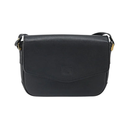 Burberry Vintage Leather, Black, Leather, Shoulder Bag