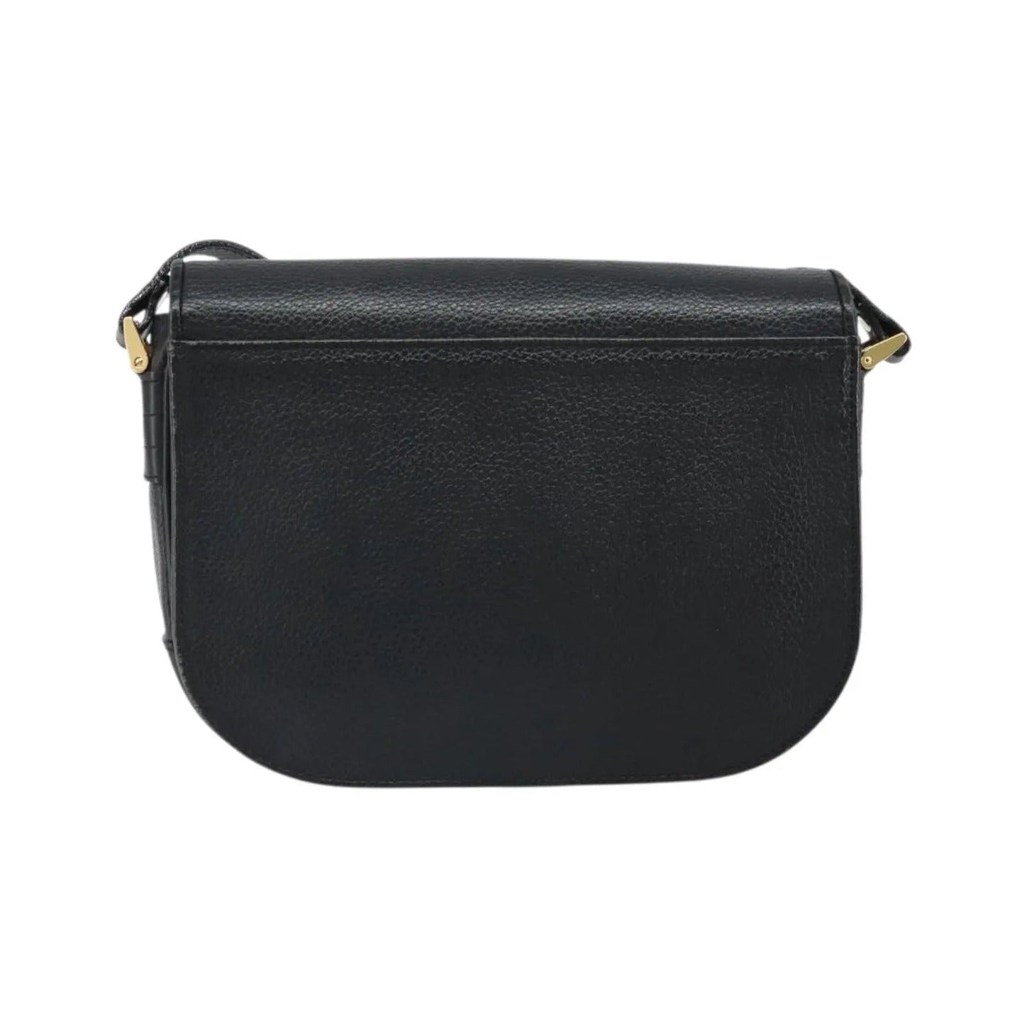 Burberry Vintage Leather, Black, Leather, Shoulder Bag
