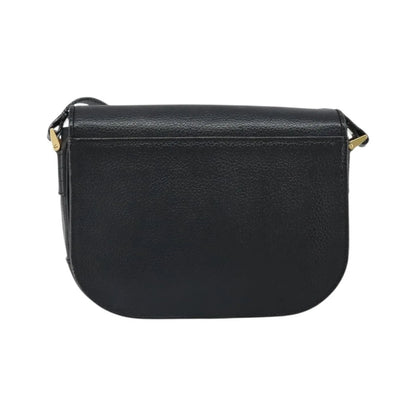 Burberry Vintage Leather, Black, Leather, Shoulder Bag