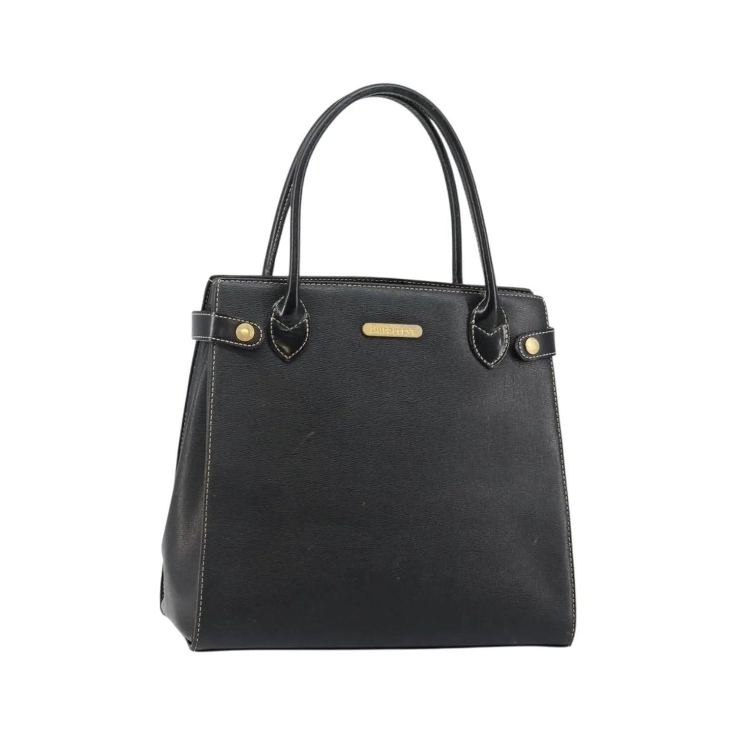 Burberry Vintage Leather, Black, Leather, Handbag