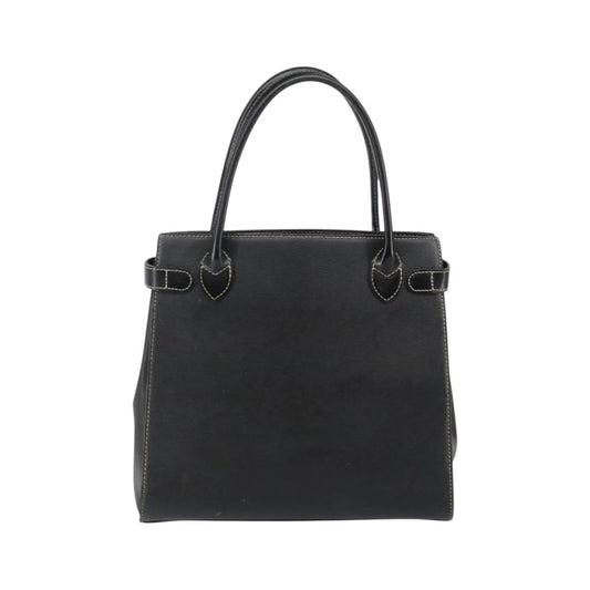 Burberry Vintage Leather, Black, Leather, Handbag