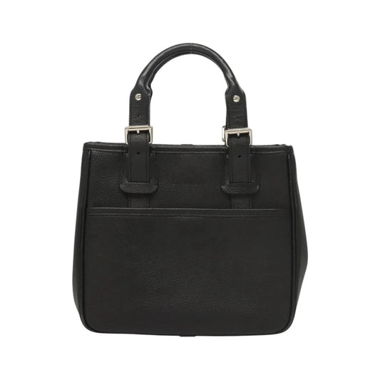 Burberry Vintage Leather, Black, Leather, Handbag