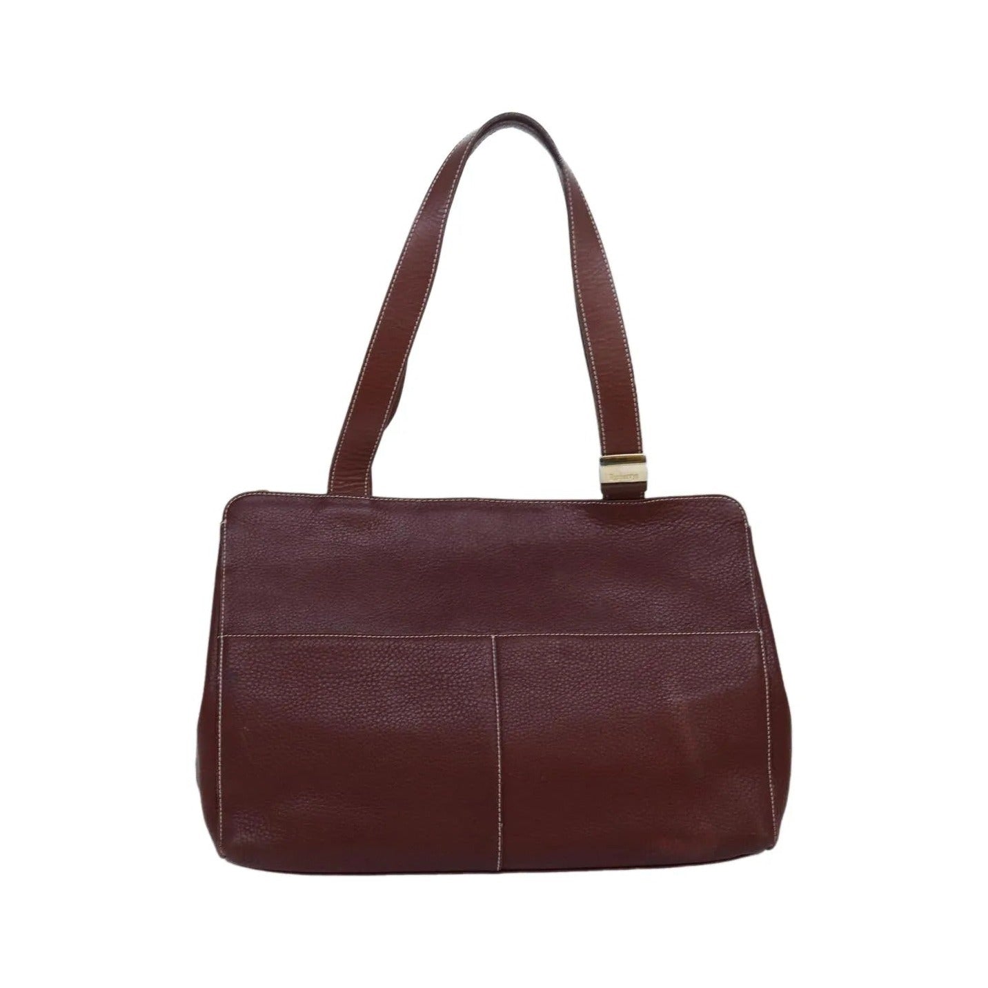 Burberry Vintage Leather, Brown, Leather, Tote Bag