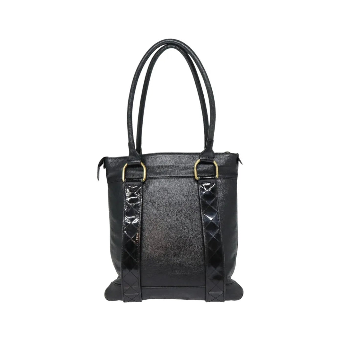 Burberry Vintage Leather, Black, Leather, Shoulder Bag
